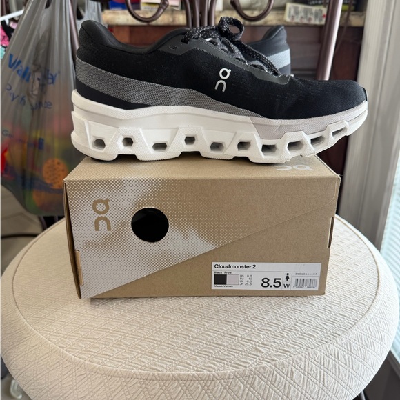 ON Women's Cloudmonster 2 Shoes - Picture 3 of 11
